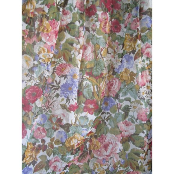 Ramsay of Dublin Floral Knife Pleat Skirt Lined Made in Ireland Large GUC - Picture 14 of 16